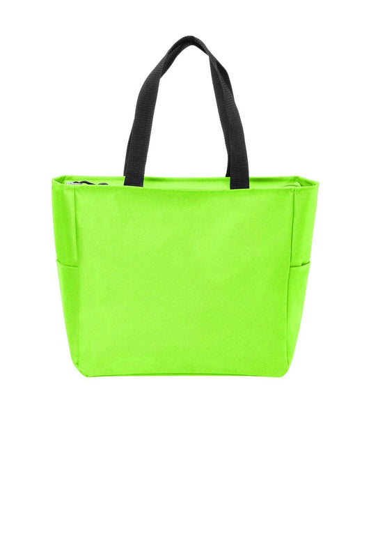Essential Zip Polyester Canvas Tote Bag
