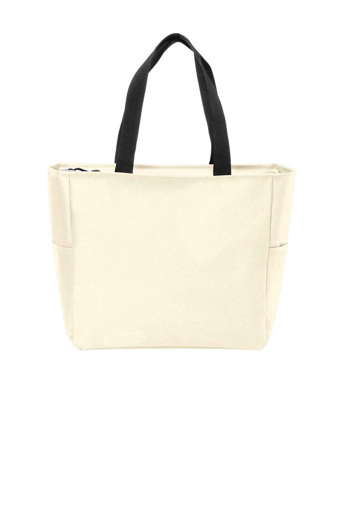 Essential Zip Polyester Canvas Tote Bag