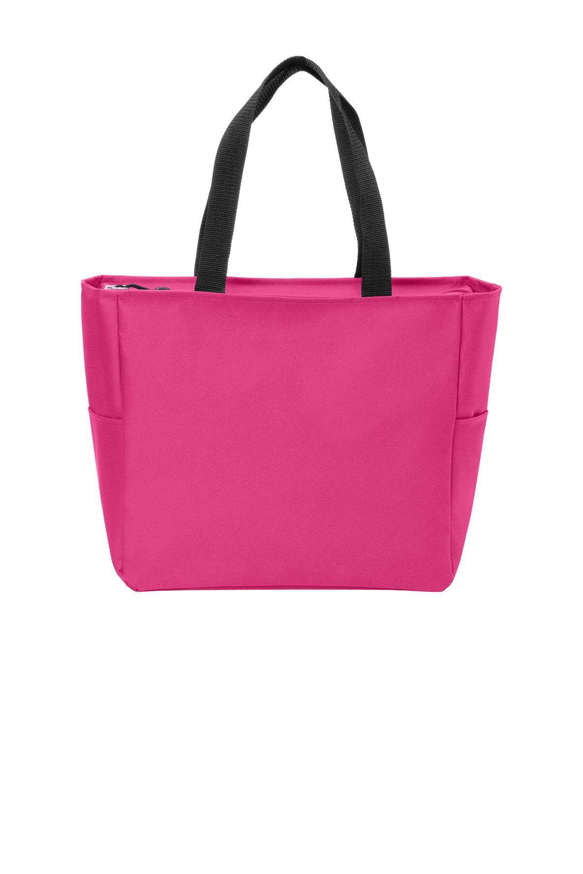 Essential Zip Polyester Canvas Tote Bag