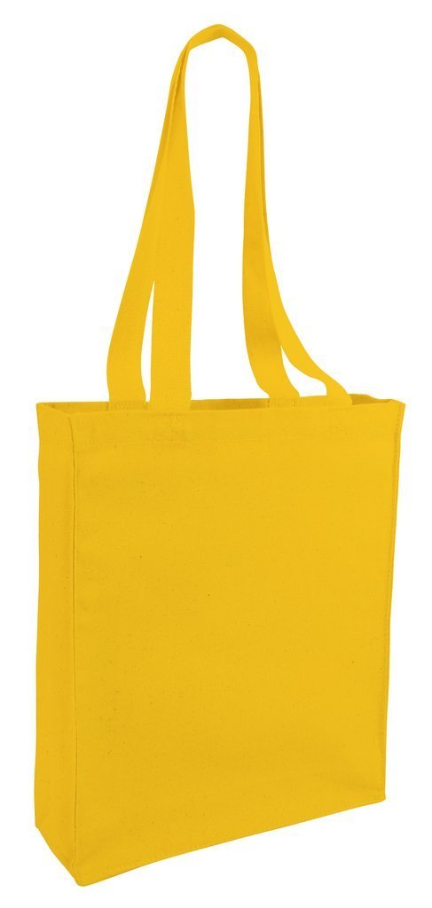 Cheap Canvas Tote Bag / Book Bag with Gusset